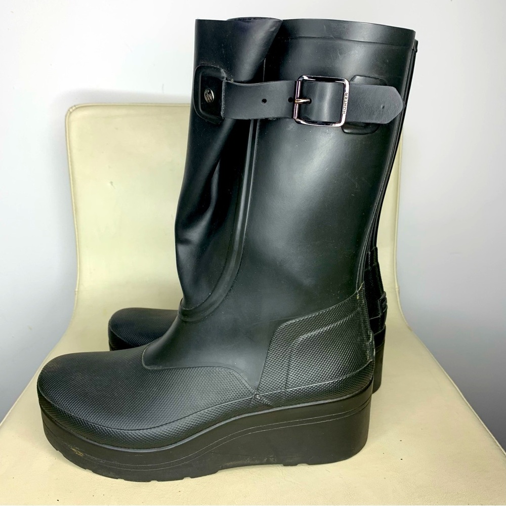 Hunter Platform Rain Boots - RARE!